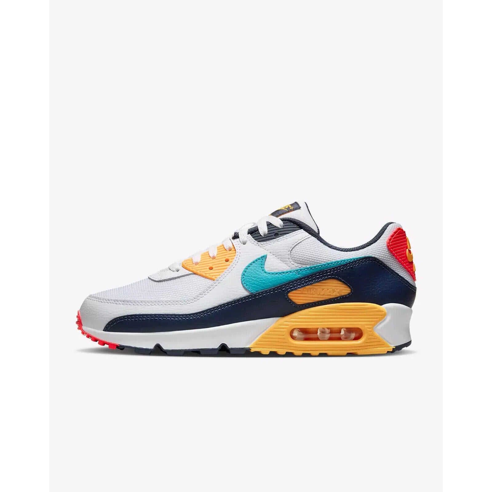 Nike Air Max 90 White Thunder Blue Dusty Cactus