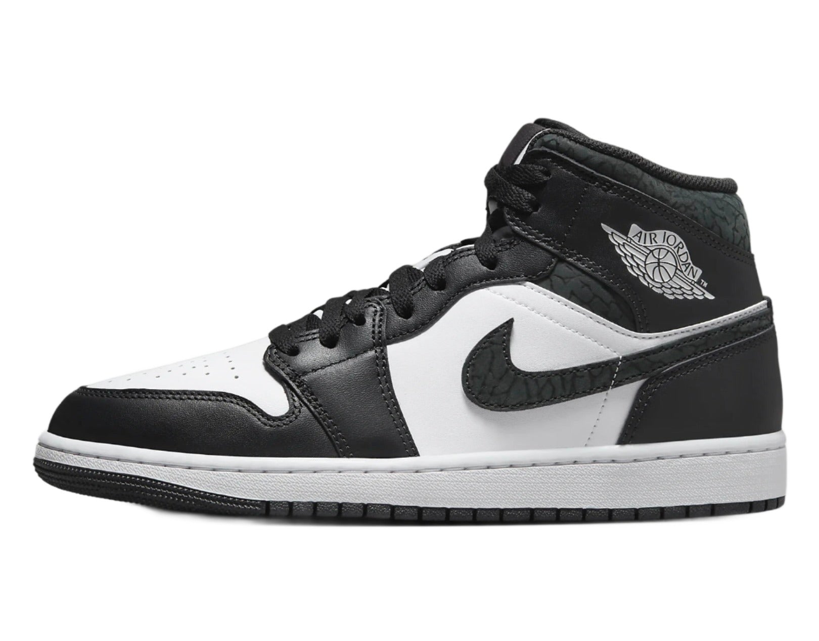 Air Jordan 1 Mid SE Off Noir Black White